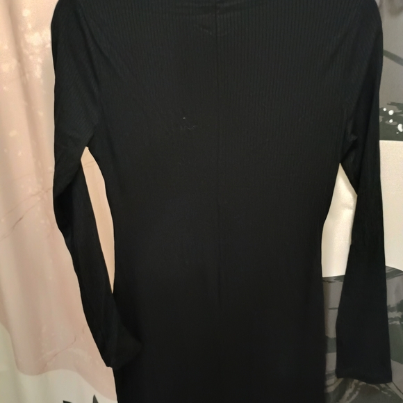 Desigual Black Long Sleeve Dress - Picture 7 of 9
